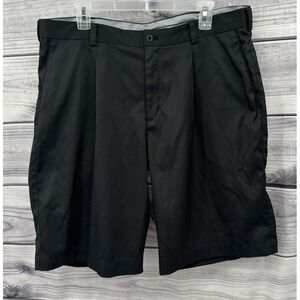 NIKE GOLF TOUR PERFORMANCE PLEATED FRONT SHORTS ‎ Men's Size 36  BLACK